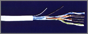 超五类FTP屏蔽电缆_FTP纯铜电缆网线
