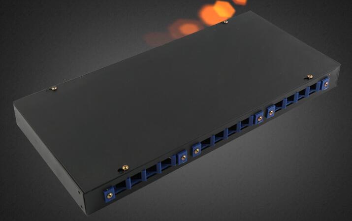 12口机架式光纤盒_光纤终端盒